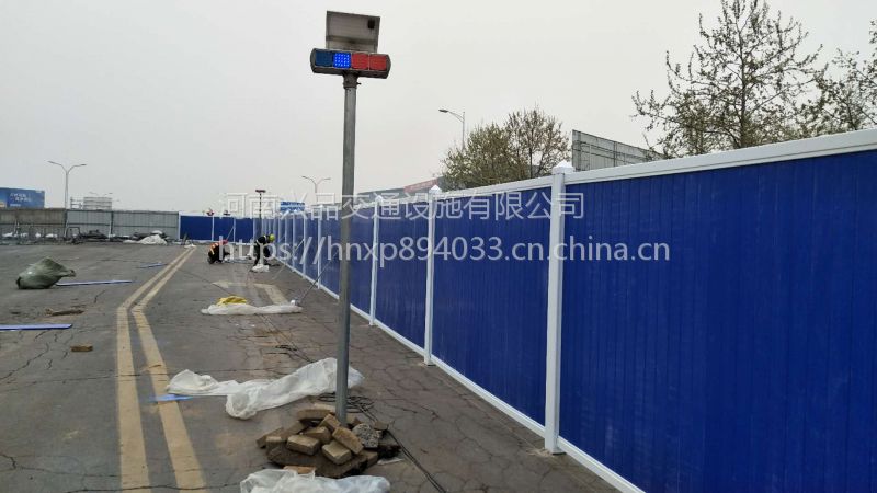 工厂定做市政工程新型彩钢板围挡 建筑工地施工围蔽草绿色施工围挡板