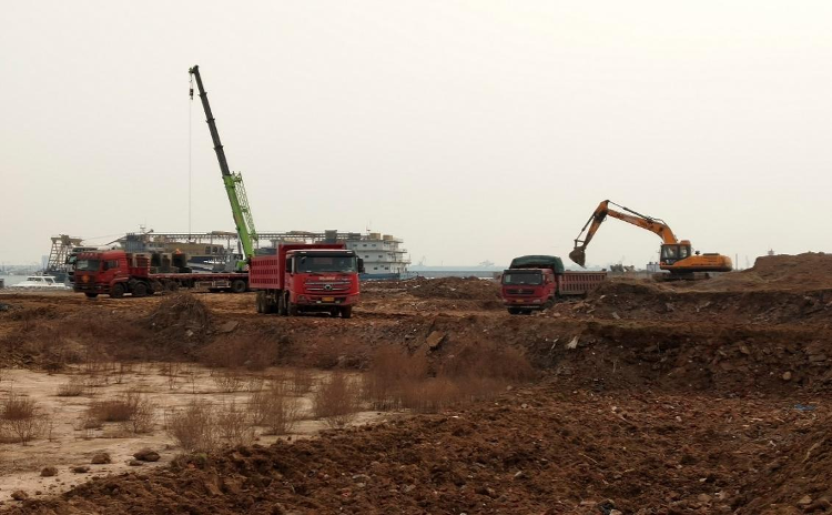 防疫生产同推进！中建筑港日照区域工程建设驶入快车道