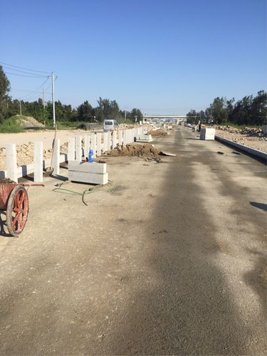 温州市瓯江口新区灵昆街道"六路一河"市政工程第2施工合同段工程施工